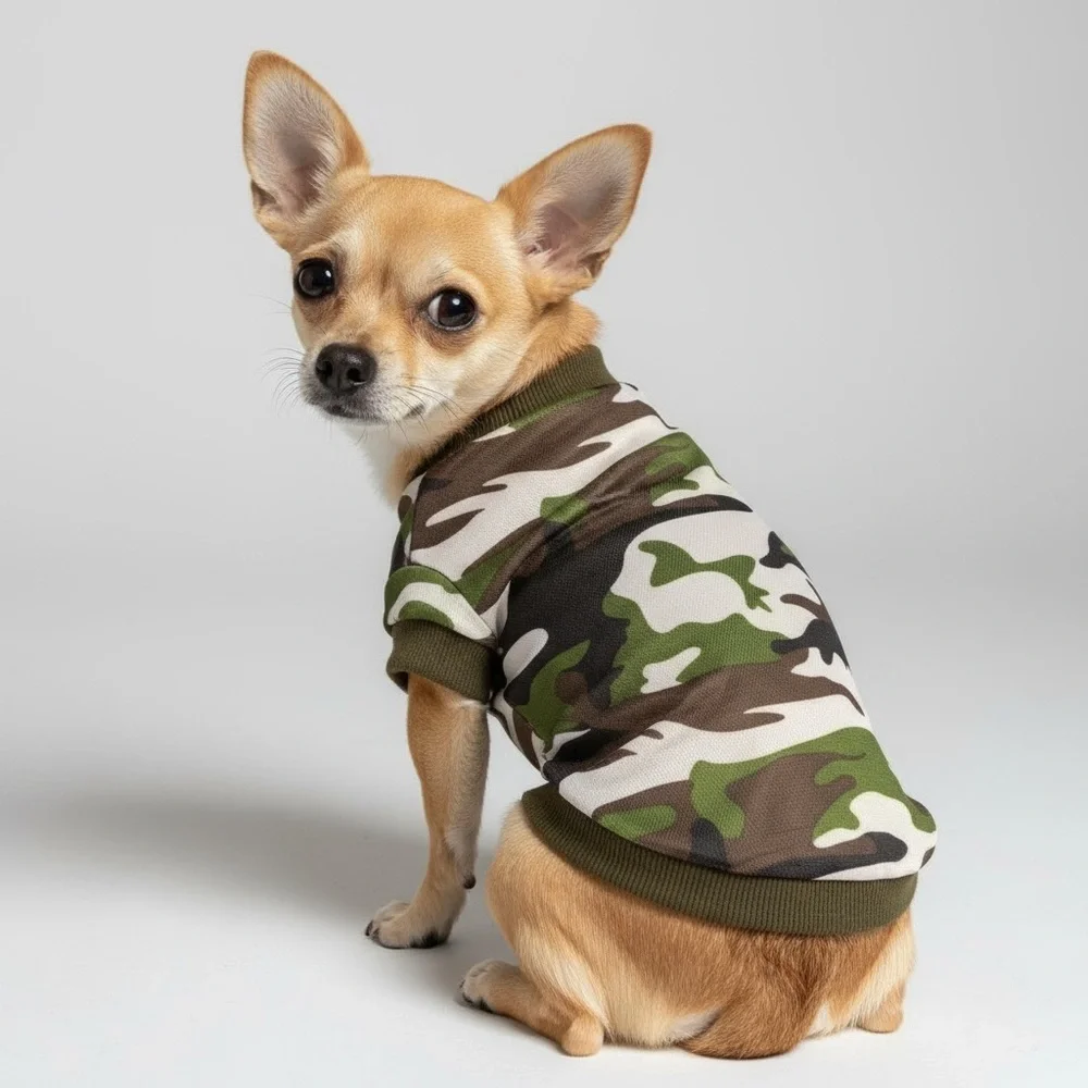 Toy Breed Camo Dog Shirt